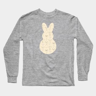 Bunny Peep with Bows Long Sleeve T-Shirt